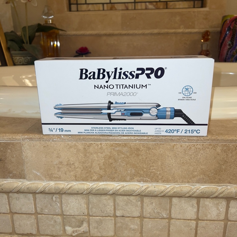 BaBylissPRO Nano Titanium Hair Styling Iron